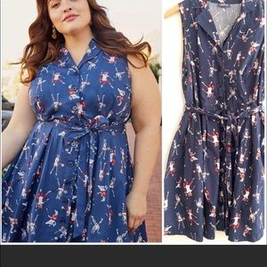 ModCloth Community Brunch Shirt Dress Size 16